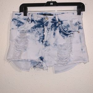 Forever21 distress shorts
